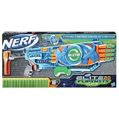 Nerf Multicolore Pistolet Elite 2.0 Flip 16