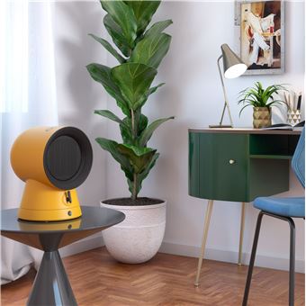 Chauffage soufflant céramique Olimpia Splendid Caldo Vintage 2000 W Jaune