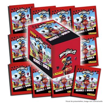 Jeu de cartes Panini Miraculous 5 Boîte 50 pochettes