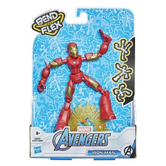 Figurine Avengers Marvel Bend and Flex 15 cm Modèle aléatoire