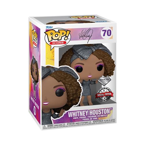 Figurine Funko Pop Icons Whitney Houston Diamond How Will I Know