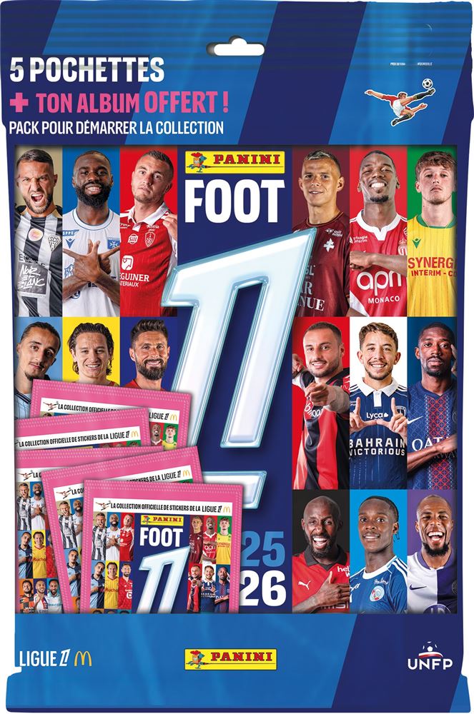 FOOT 2024 - Coffret collector exclusif : 1 album cartonné + 100 pochettes (soit