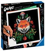 Peinture par numéros pour adultes Ravensburger CreArt Renard Pixie Cold collection