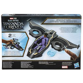 Figurine Marvel Black Panther 15 cm + Véhicule