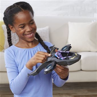 Figurine Marvel Black Panther 15 cm + Véhicule