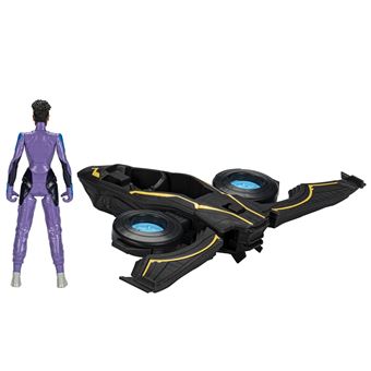 Figurine Marvel Black Panther 15 cm + Véhicule