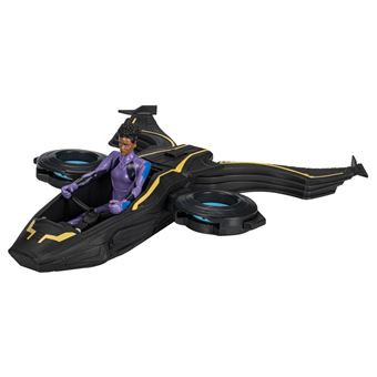Figurine Marvel Black Panther 15 cm + Véhicule