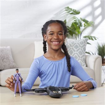 Figurine Marvel Black Panther 15 cm + Véhicule