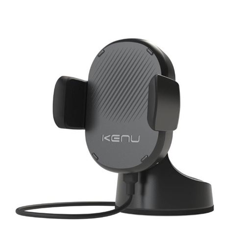 Kenu Airbase Wireless Suction Autolader Zwart voor Smartphone