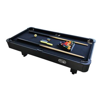 Naissgo Mini table de billard avec 16 balles, 2 queues de billard, mini