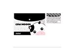Dossier de documents Itotal A4 Animals Cow