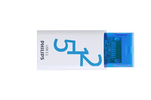Cle USB-C Philips Click 3.2 GB 512Go
