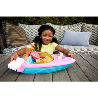 Poupée Barbie et son bateau