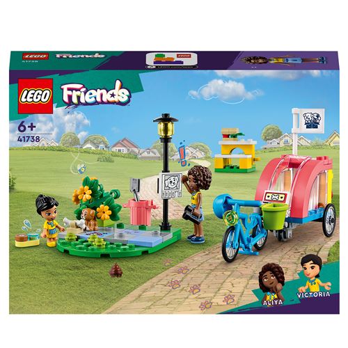 LEGO® Friends 41738 Le vélo de sauvetage canin