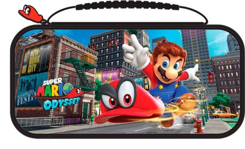 Pochette de transport BigBen RDS Deluxe Officielle Mario Odyssey pour Nintendo Switch