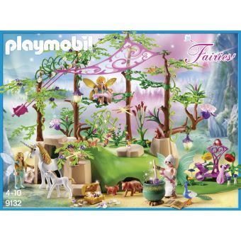 Playmobil Forêt Enchantée – Avec Princesse, Animaux Et Fée – Numéro 0603 – Occasion