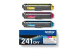 Cartouche d'encre Brotcher TN241CMY Cyan, Magenta et Jaune