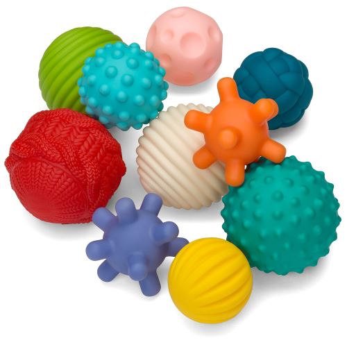 Set Infantino 10 balles sensorielles