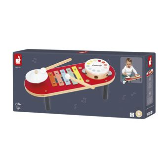 Jeu d'éveil Janod Confetti Table Musicale - 1