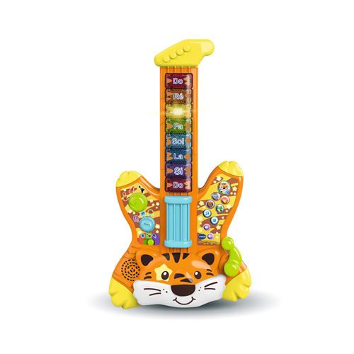 VTech Ma Guitare Électrique Jungle Rock Instrument de Musique Enfant Guitare Interactive Tigre Jeu d'Éveil Musical Jouet Lumineux Cadeau Enfant Contenu en Français - vue 7