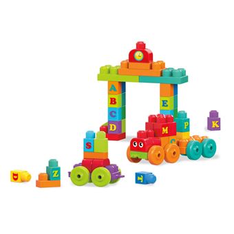 Jeu de construction Mega Bloks Le train des lettres - 1