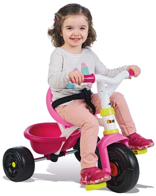 Tricycle Evolutif Smoby Be Fun Rose Tricycle Achat Prix Fnac