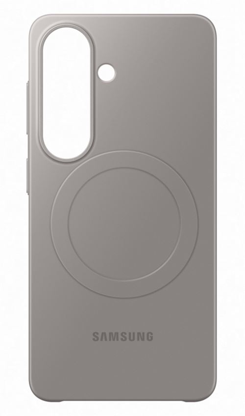 Coque en silicone Slim Magnet Gris pour Samsung Galaxy S26