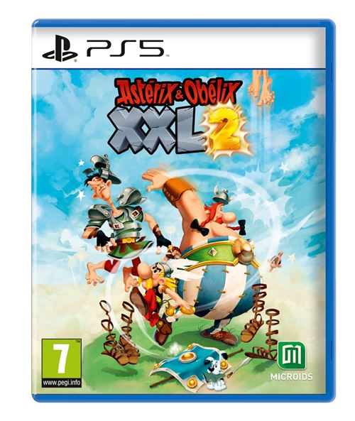 Pochette avant du jeu Astérix & Obélix XXL 2 PS5