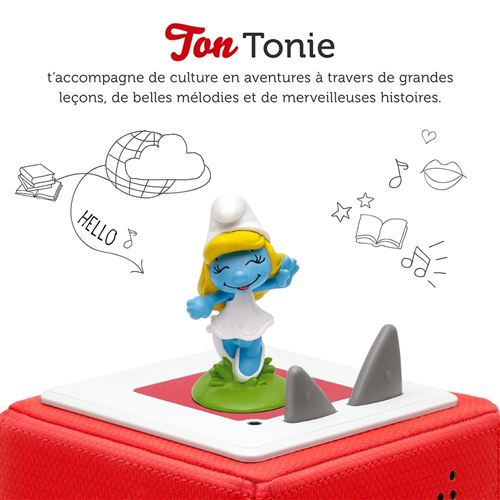 TONIES Figurine Tonies Les Schtroumpfs La grande Schtroumpfette pour  Conteuse Toniebox pas cher 