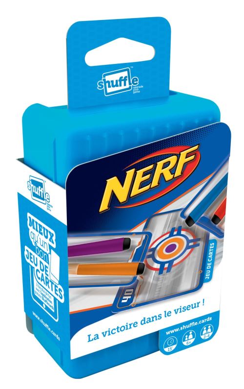 Jeu de cartes Shuffle : Nerf Cartamundi