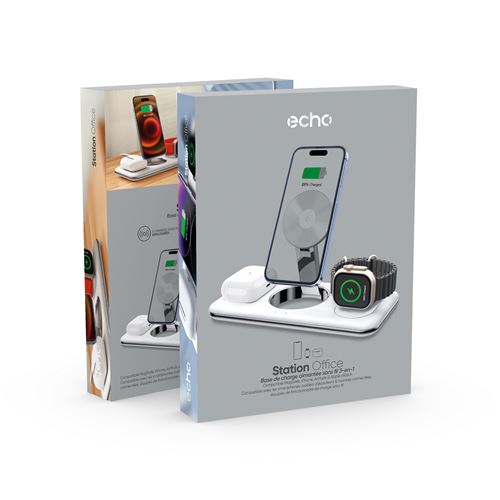 Câble Chargeur Magnétique Pour Montre Connectée Blackview W50 PRO - 1 Mètre, Charge Rapide, Portable - 3