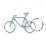 Porte-clés Kikkerland KR99 Décapsuleur en forme de vélo Argent
