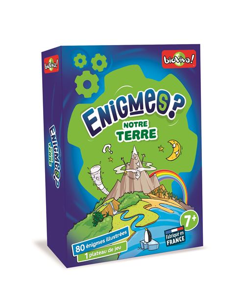 Jeu de société Bioviva Les Enigmes Notre Terre