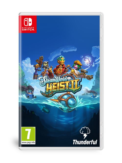 Pochette avant du jeu SteamWorld Heist II Nintendo Switch