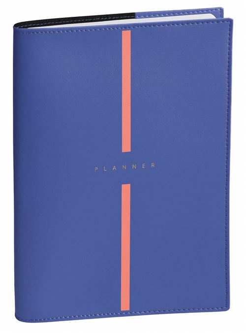 Agenda semainier Quo Vadis 2022 2023 Plan Note Billy Bleu lavande