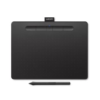 Wacom Intuos M - Grafiktablett - Bluetooth - Schwarz - mit Stift - 1