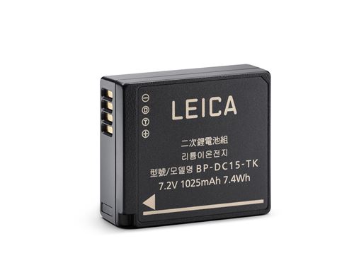 Batterie Leica BP-DC 15 Noir pour appareil photo - Leica