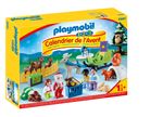 Playmobil Calendrier de l'avent 9391 Père Noël et les animaux de la forêt