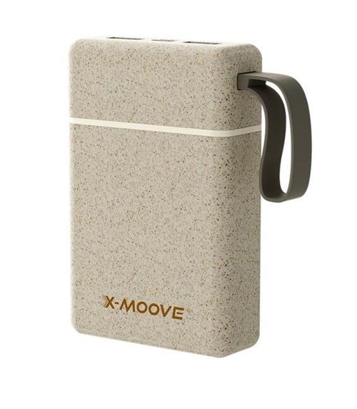 X Moov Powerbank 10000 mAh USB-C BEIGE