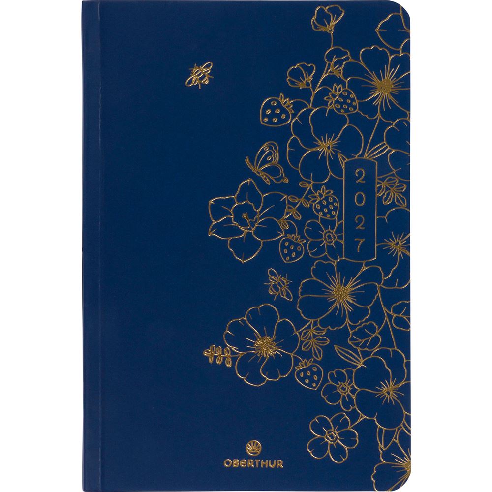 Agenda Semainier Poche 2026 Couverture Giverny - Format 10x15 Cm Couleur Rose Bilingue - 2