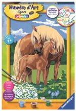 Numero dart - grand - Fiers chevaux - Ravensburger