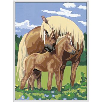 Numero dart - grand - Fiers chevaux - Ravensburger