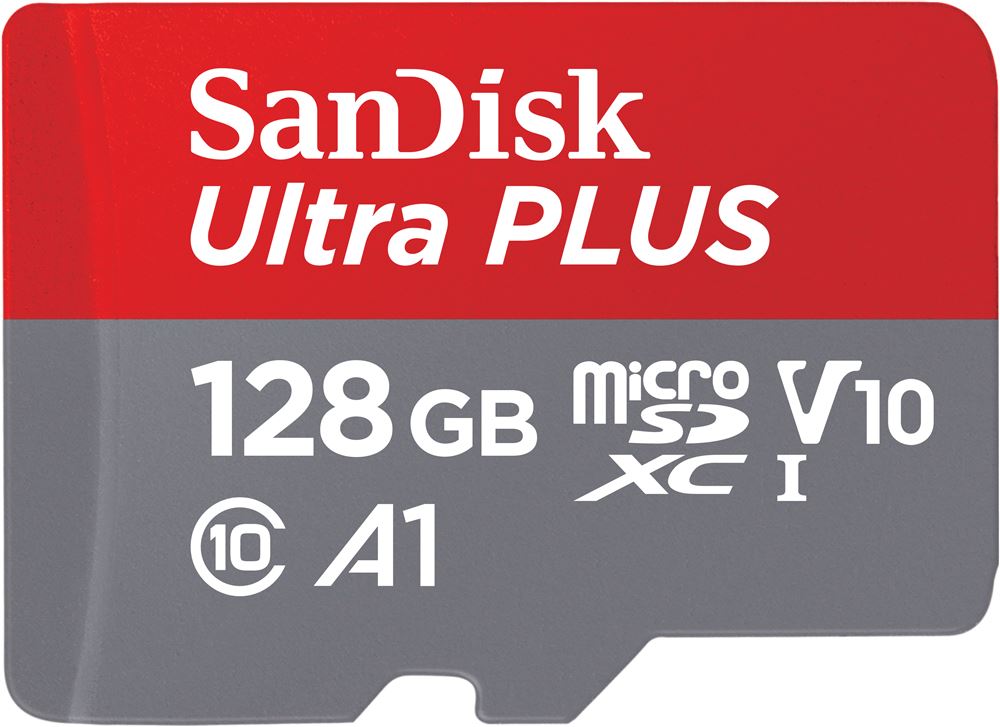 Carte mémoire microSDHC Ultra 32 Go + Adaptateur SD SanDisk Gris et rouge -  Carte mémoire micro SD - Achat & prix
