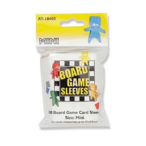Jeu classique Arcane Tinmen 100 Board Game Sleeves Mini 41 x 63 mm