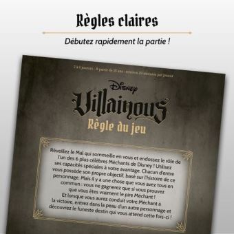 Ravensburger- Disney Villainous - Jeu De Stratégie