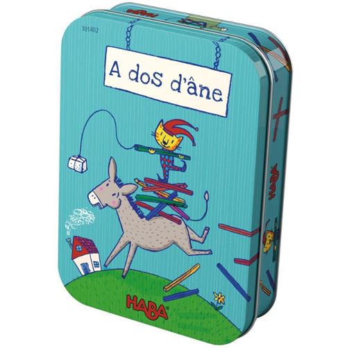 Jeu de voyage Haba A dos d’âne