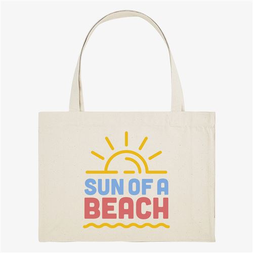 Tote bag Kapsul Sun of a beach XXL