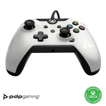 Manette filaire Pdp pour Xbox Séries X/S Blanc