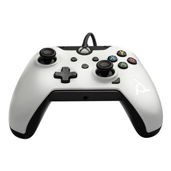 Manette filaire Pdp pour Xbox Séries X/S Blanc
