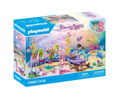 Playmobil Princess Magic 71499 Centre de soin des sirènes pour animaux
